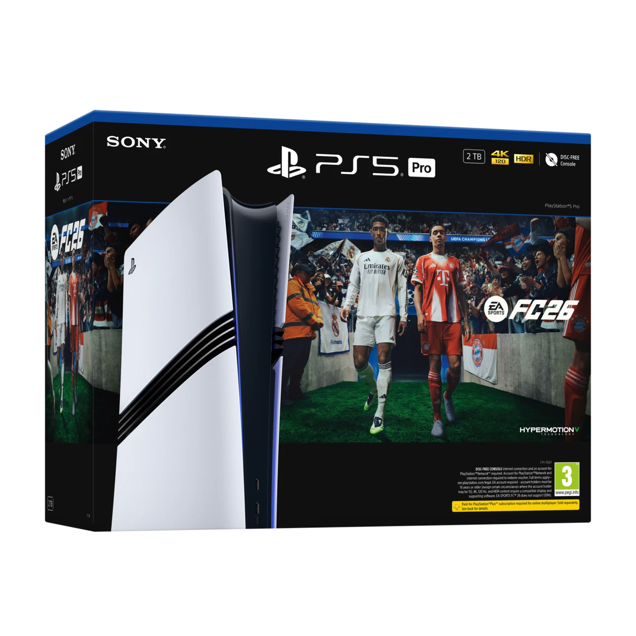 Sony PlayStation 5 Pro Console - Digital Edition + FC26 Bundle