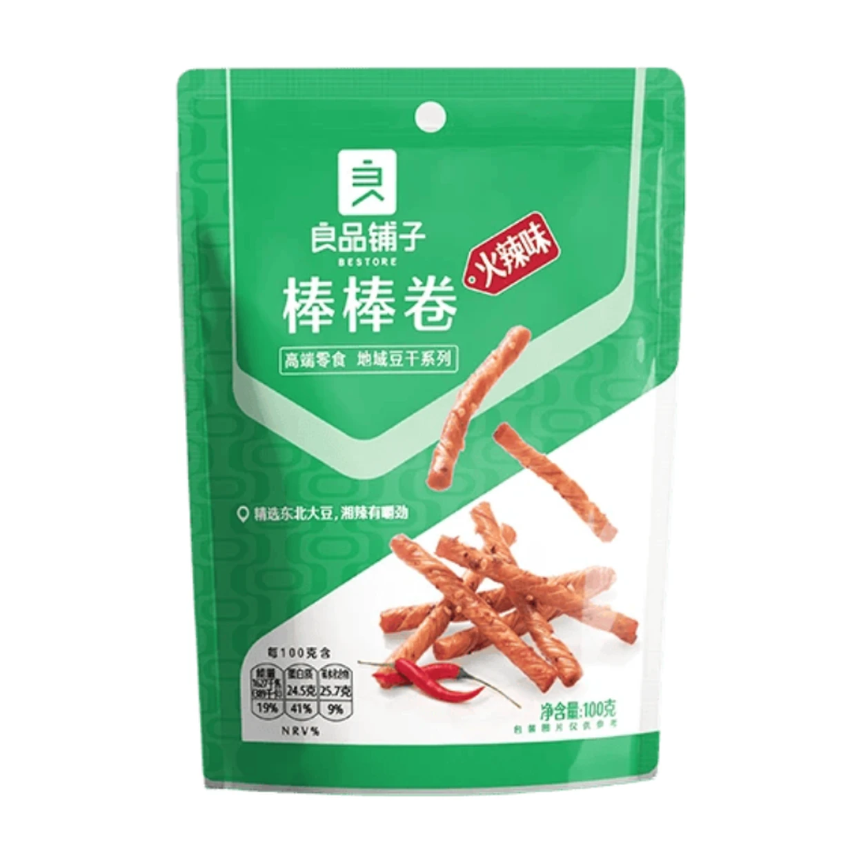 Bestore Spicy Soy Gluten Roll 100g