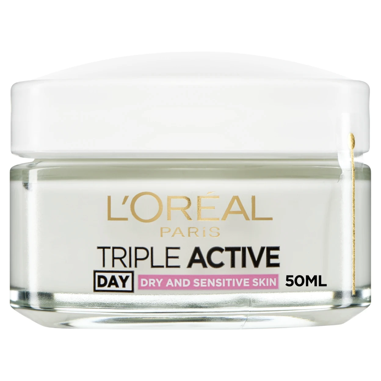 L'Oreal Paris Triple Active Day Moisturiser Dry and Sensitive Skin 50ml
