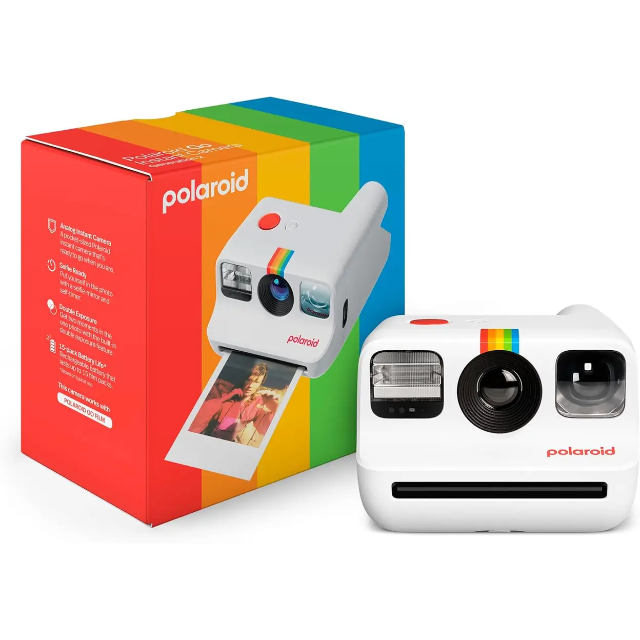 Polaroid Go Instant Camera Generation 2 - White