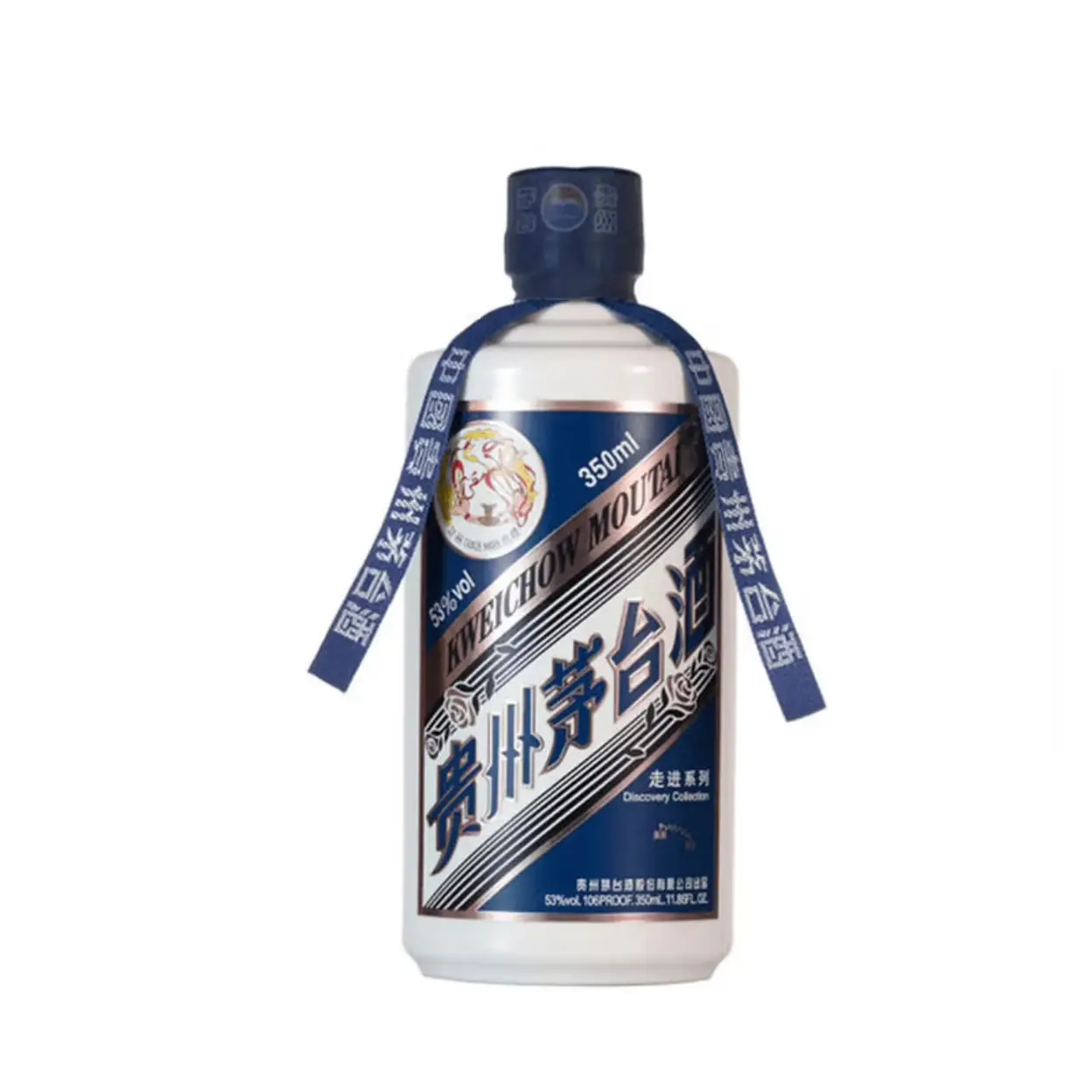 53% Acl./Vol “FLYING Fairy" BRAND KWEICHOW MOUTAI CHIEW (EXPLORE SERIES·BRITAIN）350ML *1 Bottle Chinese Baijiu 53%vol 350ml贵州茅台酒（走进·英国）