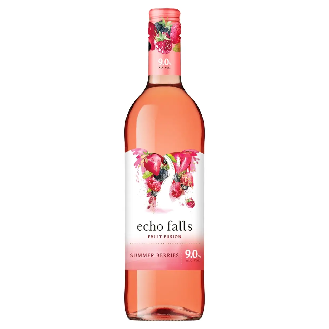 Echo Falls Summer Berries Fruit Fusion ABV 9% 750mL