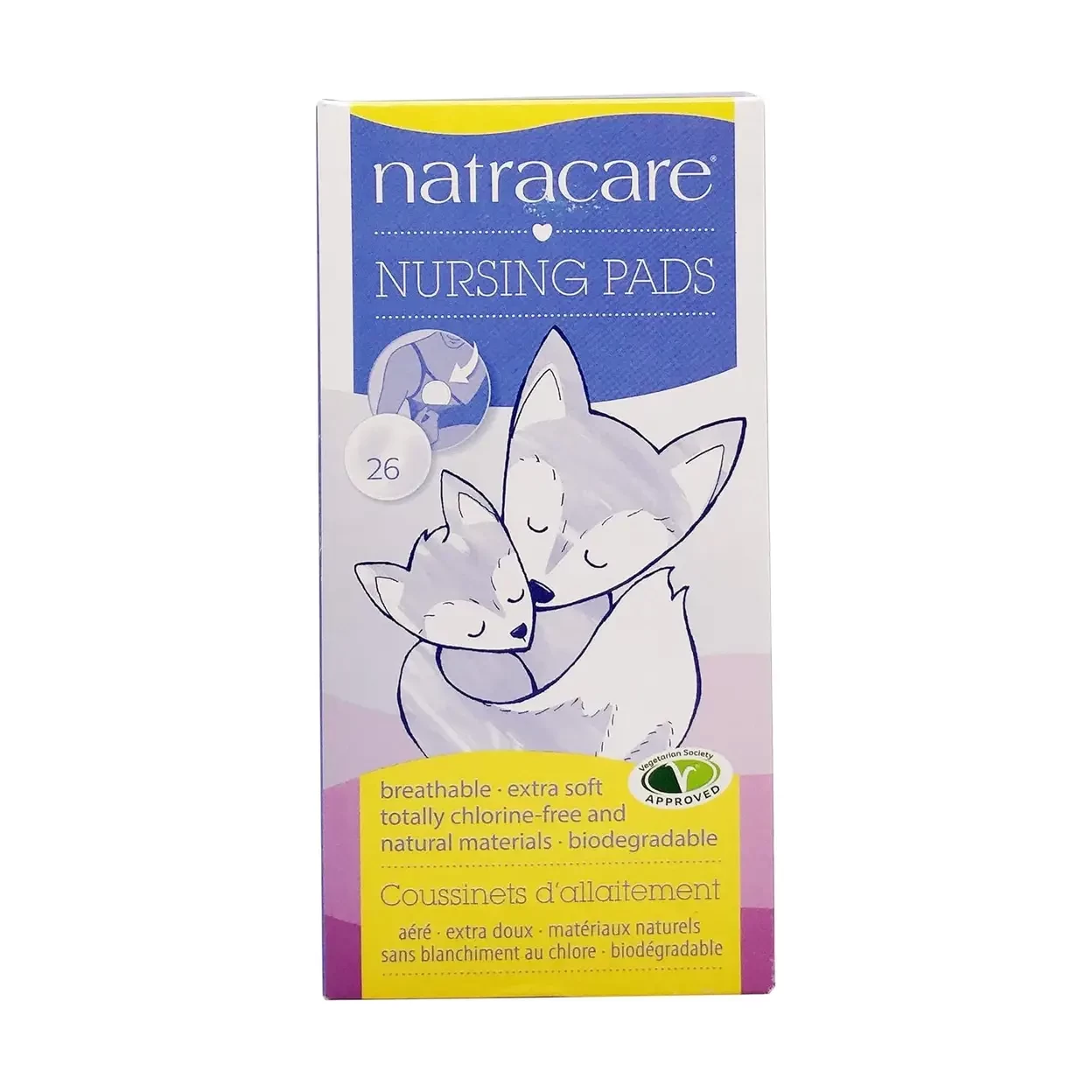 Natracare Extra Soft Natural Materials Nursing Pads 26Pack