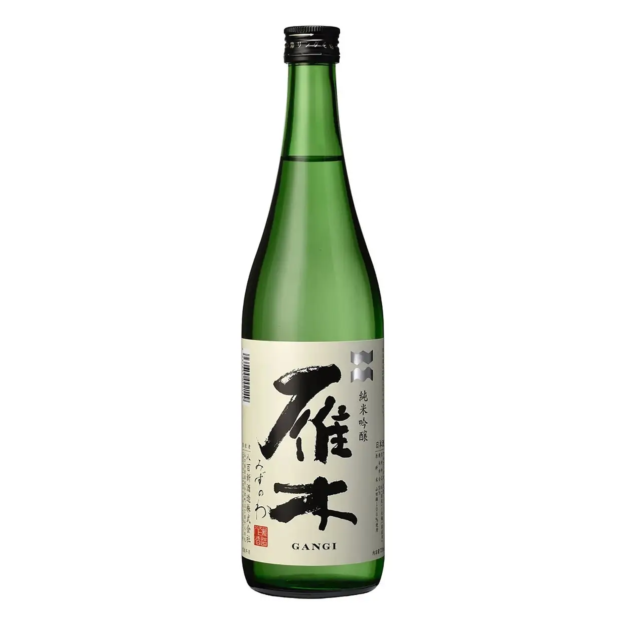 Gangi Mizunowa Junmai Ginjo Sake 720ml