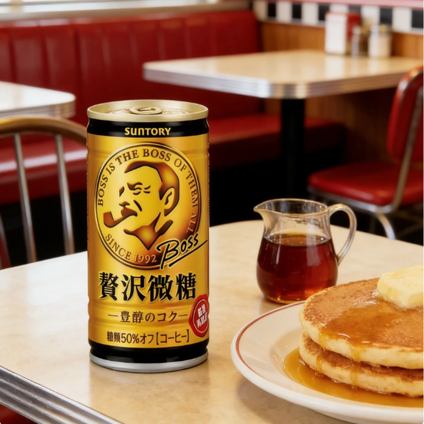 Unlock £2 in coupons & free 1st delivery Register Suntory Boss Lightly Sweet Coffee Latte 185g