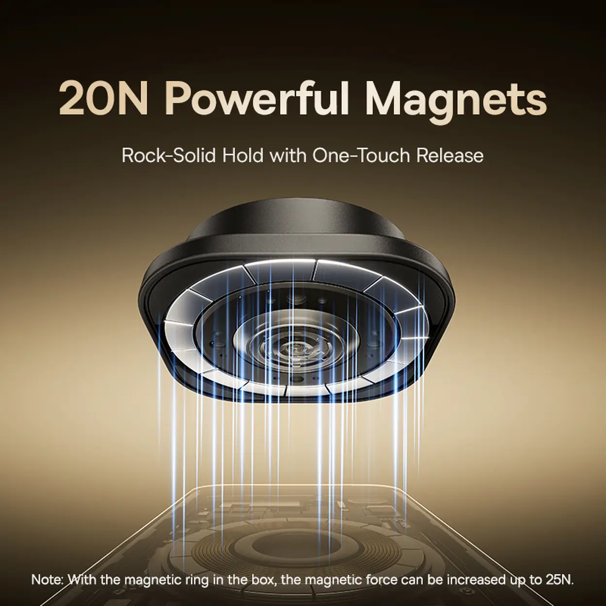 BASEUS PrimeTrip C03s Magnetic Car Mount (Stick-on Type, Cosmic Black)